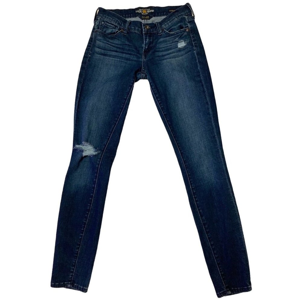 Lucky Brand Charlie Super Skinny Women's Size 0/25 Inseam 29” Blue Jeans